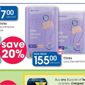   at Clicks