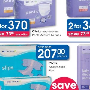 Pants at Clicks