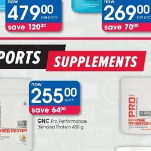 Supplements at Clicks