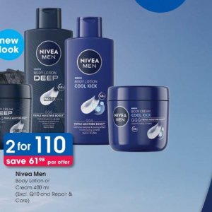 Body lotion nivea  at Clicks
