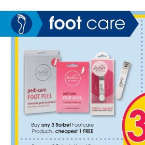 Shoe cushions at Clicks