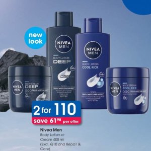 Body lotion nivea  at Clicks