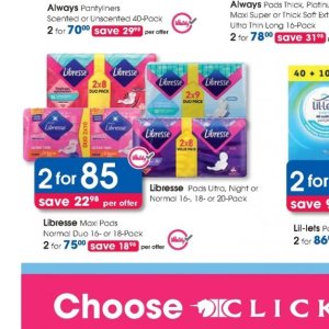   at Clicks