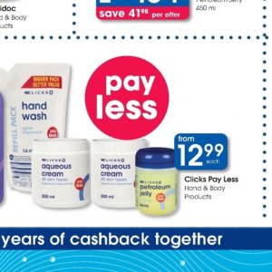 Petroleum jelly at Clicks