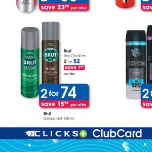 Deodorant at Clicks