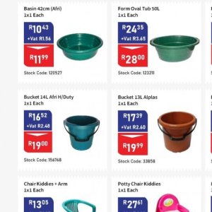 Bucket at Africa Cash and Carry