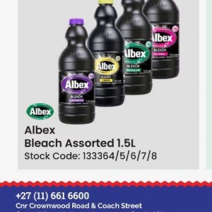 Bleach at Africa Cash and Carry