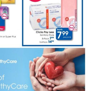 Sanitary pads libresse  at Clicks