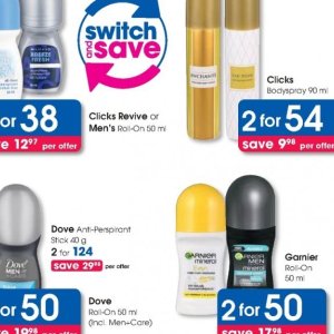 Roll-on at Clicks