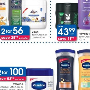 Body lotion at Clicks