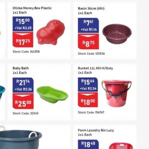 Bucket at Africa Cash and Carry