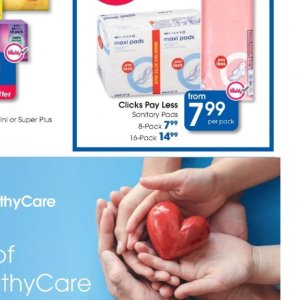 Sanitary pads libresse  at Clicks