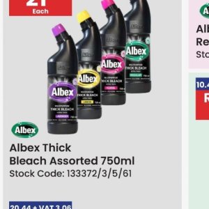 Bleach at Africa Cash and Carry