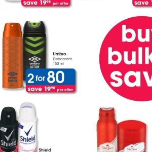 Deodorant at Clicks