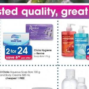 Soap at Clicks