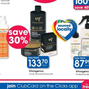 Shampoo at Clicks