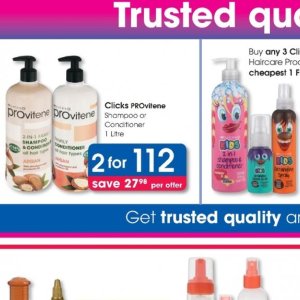 Shampoo at Clicks