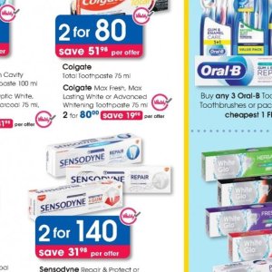 Toothpaste colgate  at Clicks