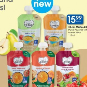 Purees at Clicks
