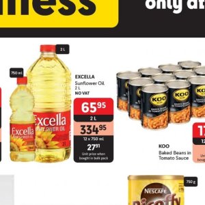 Sunflower oil at Makro