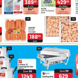Sausages at Makro