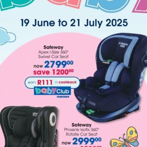 Car seat at Clicks