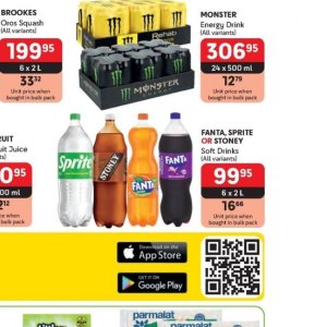 Fizzy drink at Makro