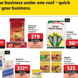 Spaghetti at Makro