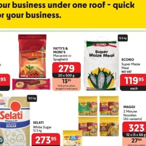 Spaghetti at Makro