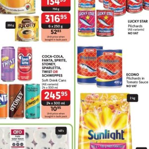 Fizzy drink at Makro