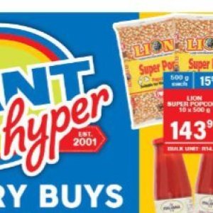 Popcorn at Giant Hyper
