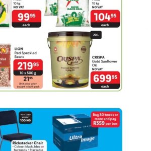 Sunflower oil at Makro