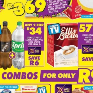 Fizzy drink at Shoprite