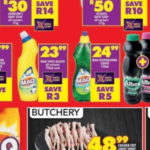Bleach at Shoprite
