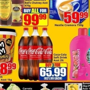 Cola at Three Star Cash and Carry