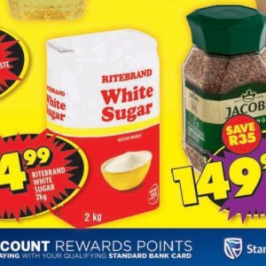 Sugar at Shoprite