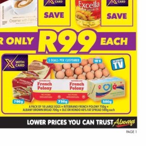 Eggs at Shoprite