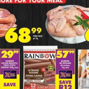 Pork at Shoprite