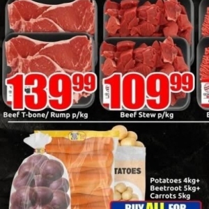Beef at Three Star Cash and Carry