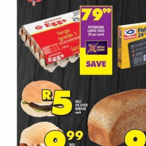 Eggs at Shoprite