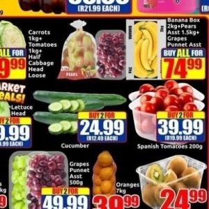 Cucumbers at Three Star Cash and Carry