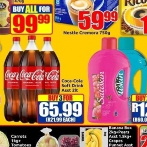 Cola at Three Star Cash and Carry