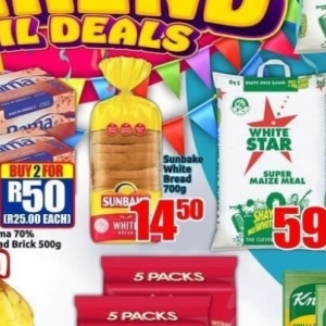 Bread at Three Star Cash and Carry