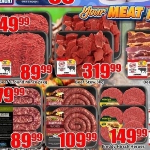 Beef at Three Star Cash and Carry