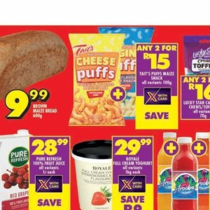 Cheese at Shoprite