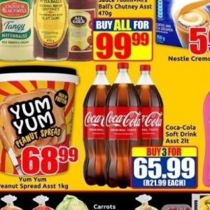  Coca Cola at Three Star Cash and Carry