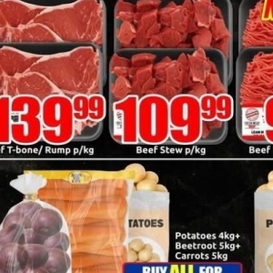 Beef at Three Star Cash and Carry