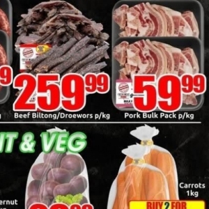 Pork at Three Star Cash and Carry