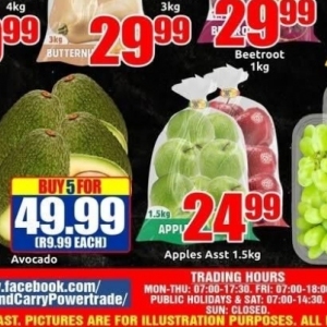 Apples at Three Star Cash and Carry