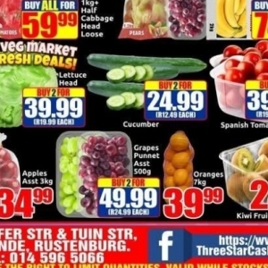 Grapes at Three Star Cash and Carry